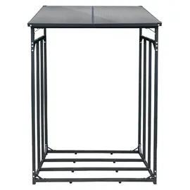 SCHMIDT security tools Kaminholzregal Aluminium 130 x 70 x 185 cm grau