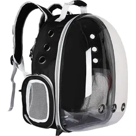 purlov Haustier Rucksack 10 kg Schwarz