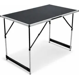 Mojawo Campingtisch XXL klappbar Schwarz