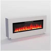 GLOW FIRE Elektrokamin Demeter weiß