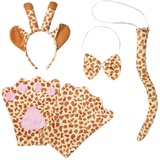 dressforfun Accessoires-Set Giraffe - Erwachsene