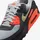 Nike Air Max 90 Herren Light Smoke Grey/Hyper Crimson Limelight 42,5