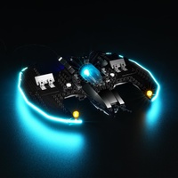 cooldac Led Licht Kit für Lego 76265 Batwing: Batman vs. The Joker (Nur Beleuchtung, Kein Lego), Kreative Dekorlichter Set Kompatibel mit Lego DC Super Heroes 76265 Batwing Batman vs. Joker Modell