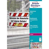 Avery Zweckform 3487 100 Blatt
