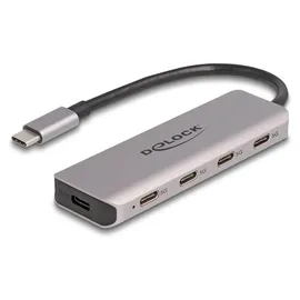 DeLock USB 5 Gbps 4 Port USB Type-CTM mit USB Type-CTM Anschluss