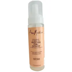 Shea Moisture, Frizz Free Curl Mousse Coconut Hibiscus, 7.5 Oz 180 g