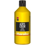 Marabu 12010075019 Acrylfarbe 500 ml, gelb