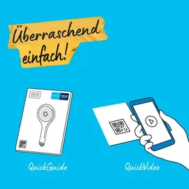 Grohe Vitalio Start 110 Schwarz matt mit 2 Strahlarten Quickfix