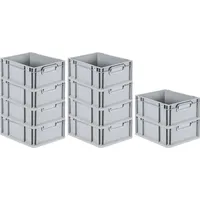 Proregal SuperSparSet 10x Eurobox NextGen Grip | HxBxT 17x30x40cm
