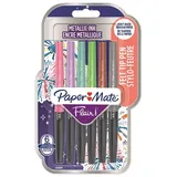 Paper Mate Paper Mate, Flair® 6er METALLIC M (Mehrfarbig, 6 x)