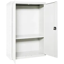 Proregal Stahlschrank AMEGO 90 x 80 x 40 cm Weiß