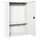 Proregal Stahlschrank AMEGO 90 x 80 x 40 cm Weiß