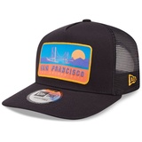 New Era Trucker Cap San Francisco Location. Navy Blau SCHWARZ Einheitsgröße