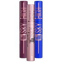 Maybelline New York Lash Sensational Sky High Very Black, Blue Mist, + Burgundy Haze, 3er Pack - 1.0 Stück