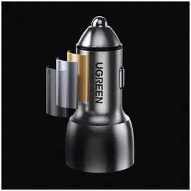 UGREEN KFZ-Ladegerät Usb/Usb Typ C 36 W 3 A Grau/Silber
