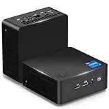 Intel NUC 13 Pro Mini PC, Core i7-1360 Prozessor Mini Computer (12C/16T/18M Cache), 32GB DDR4 1TB SSD Mini PC Windows 11 Pro, NUC 13 i7 Mini Desktop PC/8K/4K Quad Display/WiFi6E/BT5.3/Thunderbolt 4