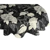ADAM Audio Tischdecke Eden Ø 145 cm Schwarz