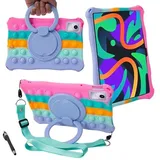 YHFZR Hülle für Lenovo Tab M11 TB330FC 11 Zoll, Stoßfest Leicht Case 360 Drehgriff und Ständer Kinder Hülle für Lenovo Tab M11 TB330FC 11 Zoll, Bunt