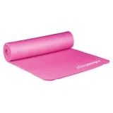 Relaxdays 4 x Yogamatte 1 cm dick pink