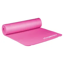 Relaxdays 4 x Yogamatte 1 cm dick pink