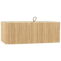 ib laursen Schachtel mit 6 Fächern und Bambusdeckel, 25.5 x 15 x 9.5 cm