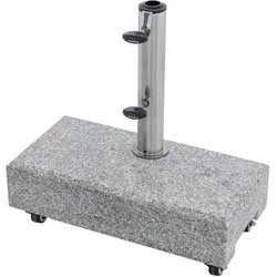 Doppler Granit-Balkonsockel mit Rollen,,