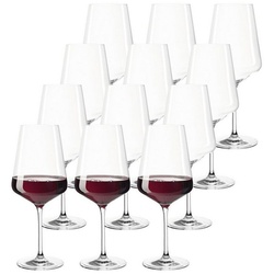 LEONARDO Rotweinglas Puccini Rotweingläser 750 ml 12er Set, Glas weiß
