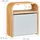 Relaxdays Sitzhocker mit Stauraum 19,5 x 41 x 45 cm Natur