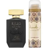 Lattafa Raghba Eau de Parfum 100 ml + Deo Spray 25 ml Geschenkset