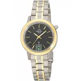 Master Time MTLT-10754-21M Funk-Armbanduhr für Damen Titan Bicolor