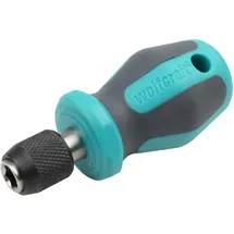 WOLFCRAFT Handschraubendreher mit Bitaufnahme kurz 1239000