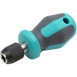 WOLFCRAFT Handschraubendreher mit Bitaufnahme kurz 1239000