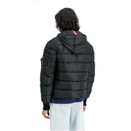 Alpha Industries Hooded Puffer Fd Jacke Black L