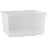 Plast Team Aufbewahrungsbox CAESAR 134,0 Liter 1-tlg. transparent