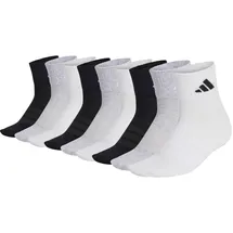 adidas Sneakersocken 9er Pack Schwarz/Grau/Weiß 40-42