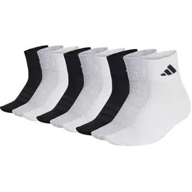 adidas Sneakersocken 9er Pack Schwarz/Grau/Weiß 40-42