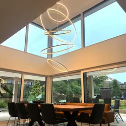 s.luce LED Ring Pendelleuchte Ø 150cm