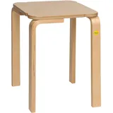Erzi Hocker Holz 30 x 48 x 30 cm Braun
