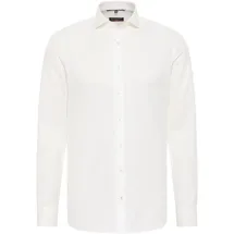 Eterna Slim Fit Businesshemd aus Twill, Ecru, 38