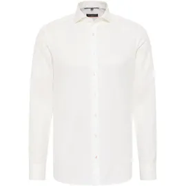 Eterna Slim Fit Businesshemd aus Twill, Ecru, 38
