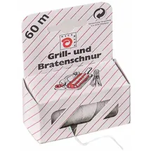 WIHEDÜ Grill- und Bratenschnur 60 m Natur/Weiß