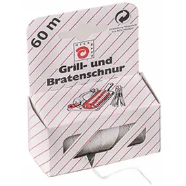 WIHEDÜ Grill- und Bratenschnur 60 m Natur/Weiß