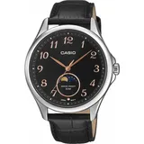 Casio MTP-M110L-1AVER Herren-Armbanduhr Edelstahl Mondphase