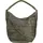 Freds Bruder Riffeltier Beuteltasche Leder Olive Green