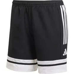 adidas Squadra 25 Downtime Woven Fußballshorts Damen JE2757 - black/white XL