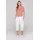 Soccx Shorts SOCCX, Damen, Gr. XL, Normalgrößen, weiß, Popeline, Material: 98% Baumwolle, 2% Elasthan, unifarben, regular fit knielang, Hosen Shorts, mit aufgesetzten Taschen vorne