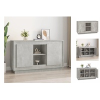 VidaXL Sideboard Betongrau 102x35x60 cm Holzwerkstoff