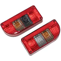 SECORÜT Anhänger-Beleuchtungsset integrierte HD Rückfahrkamera, Blinker, Bremslicht, Kennzeichenle