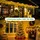 Montegoni LED-Lichterkette 10 m Kunststoff 100 LEDs Warmweiß