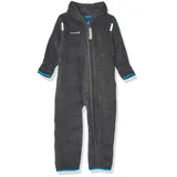 Hoppediz Fleeceoverall Unisex anthrazit 80-86